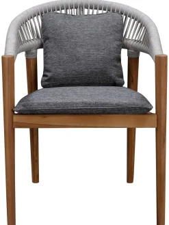 Sedia Da Giardino In Legno Di Acacia Malmo 2 Pz