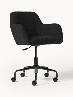 Sedia Da Scrivania In Boucle Lucie