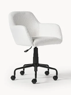 Sedia Da Scrivania In Boucle Lucie