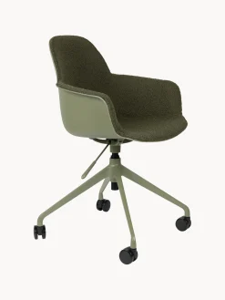 Sedia Da Scrivania In Boucle Albert, Regolabile In Altezza