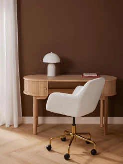Sedia Da Scrivania In Boucle Lucie