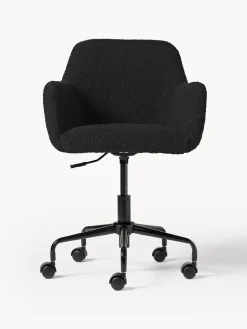 Sedia Da Scrivania In Boucle Lucie