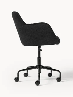 Sedia Da Scrivania In Boucle Lucie