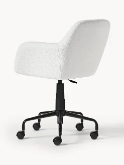 Sedia Da Scrivania In Boucle Lucie