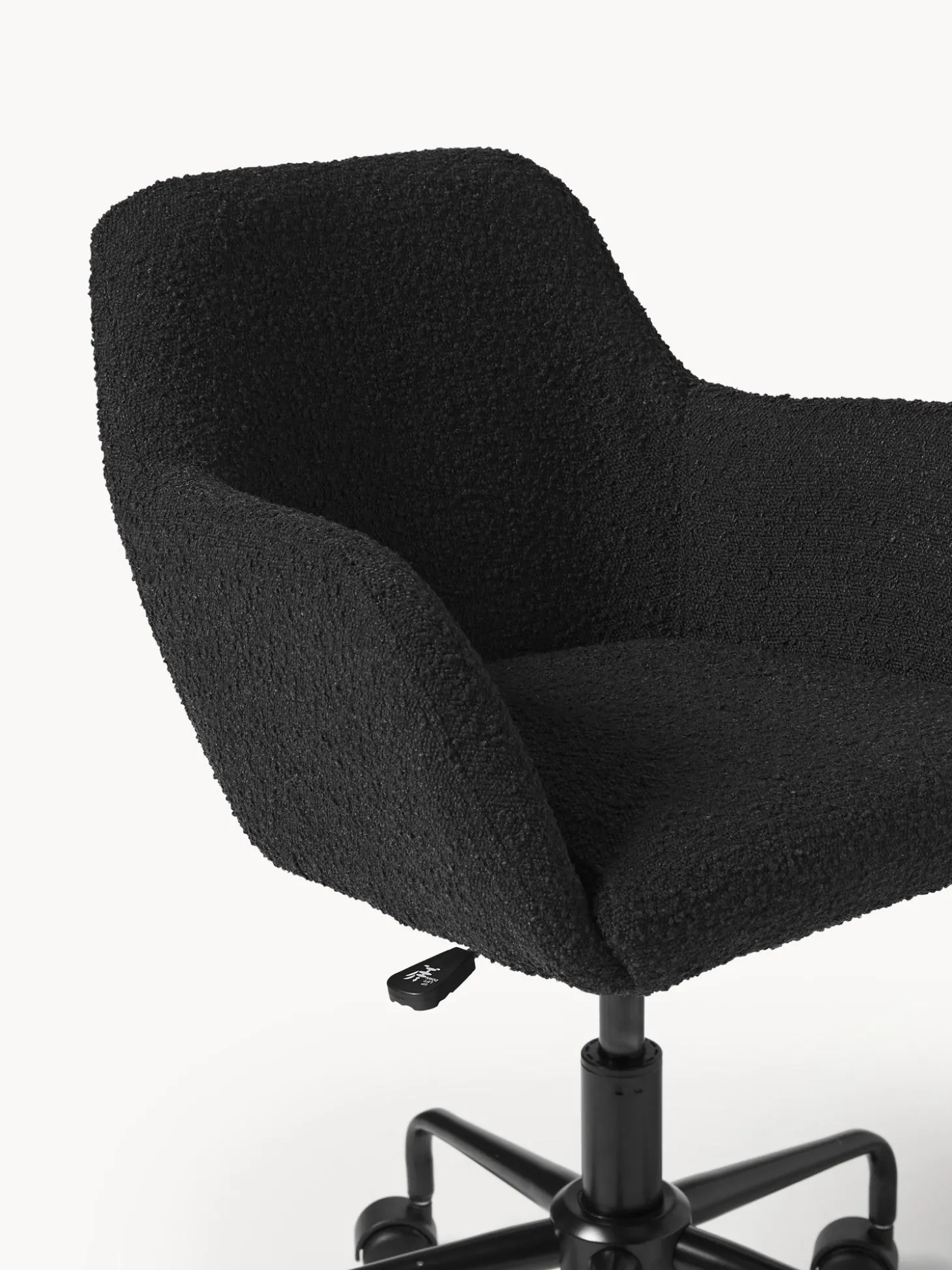 Sedia Da Scrivania In Boucle Lucie