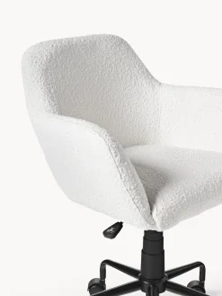 Sedia Da Scrivania In Boucle Lucie