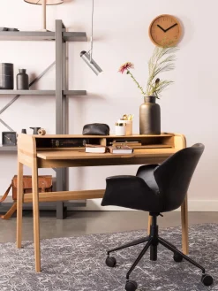 Sedia Da Scrivania In Similpelle Nikki, Regolabile In Altezza