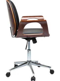 Sedia Da Scrivania In Similpelle Patron, Regolabile In Altezza