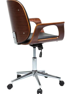 Sedia Da Scrivania In Similpelle Patron, Regolabile In Altezza