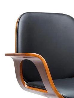 Sedia Da Scrivania In Similpelle Patron, Regolabile In Altezza