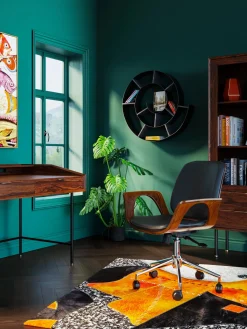 Sedia Da Scrivania In Similpelle Patron, Regolabile In Altezza