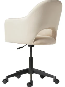 Sedia Da Scrivania In Velluto Rachel, Regolabile In Altezza