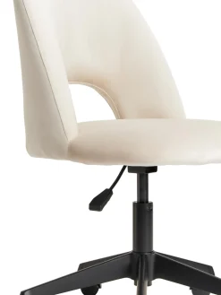 Sedia Da Scrivania In Velluto Rachel, Regolabile In Altezza