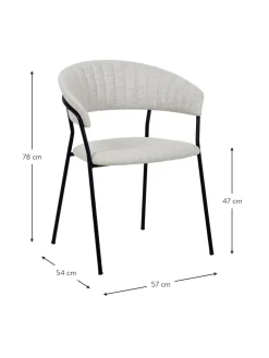 Sedia Imbottita Belle 2 Pz