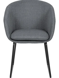 Sedia Imbottita Con Braccioli Juri