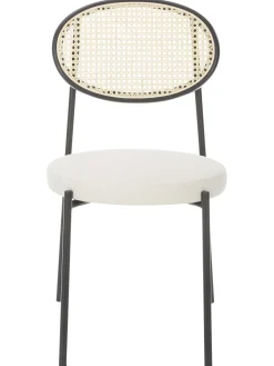 Sedia Imbottita Con Intreccio Viennese Remy 2 Pz