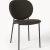 Sedia Imbottita In Boucle Ulrica 2 Pz