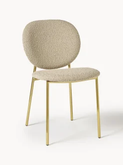 Sedia Imbottita In Boucle Ulrica 2 Pz