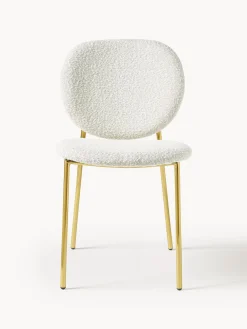 Sedia Imbottita In Boucle Ulrica 2 Pz