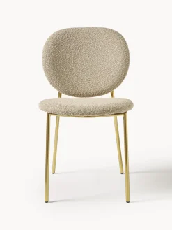 Sedia Imbottita In Boucle Ulrica 2 Pz