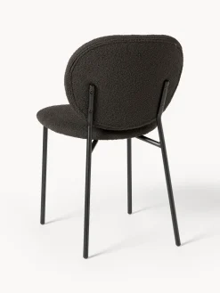 Sedia Imbottita In Boucle Ulrica 2 Pz