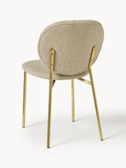 Sedia Imbottita In Boucle Ulrica 2 Pz