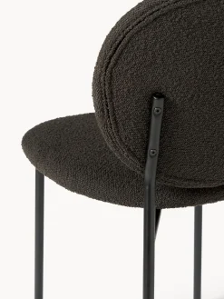 Sedia Imbottita In Boucle Ulrica 2 Pz