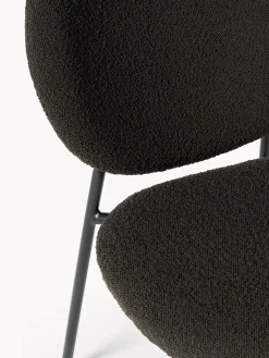 Sedia Imbottita In Boucle Ulrica 2 Pz