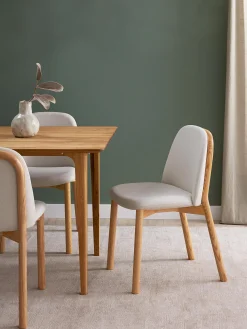 Sedia Imbottita In Legno Di Frassino Julie