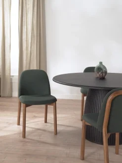 Sedia Imbottita In Legno Di Frassino Julie