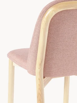 Sedia Imbottita In Legno Di Frassino Julie