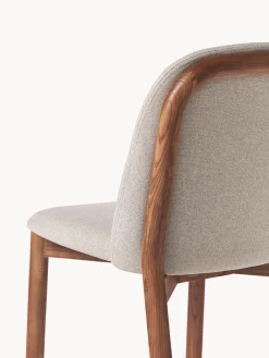 Sedia Imbottita In Legno Di Frassino Julie