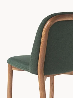 Sedia Imbottita In Legno Di Frassino Julie