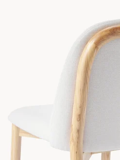 Sedia Imbottita In Legno Di Frassino Julie