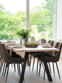 Sedia Imbottita In Similpelle Sierra 2 Pz