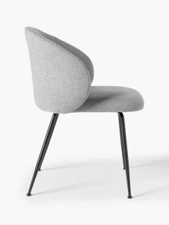 Sedia Imbottita In Tessuto Luisa 2 Pz