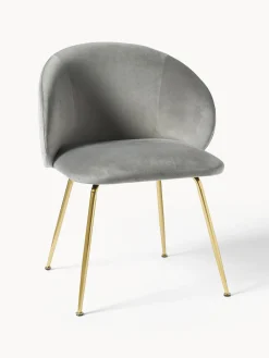 Sedia Imbottita In Velluto Luisa 2 Pz