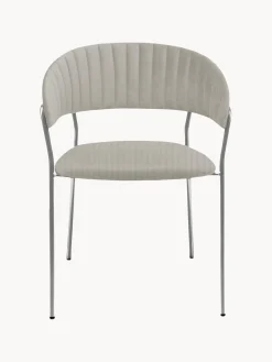 Sedia Imbottita In Velluto Belle 2 Pz