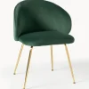 Sedia Imbottita In Velluto Luisa 2 Pz