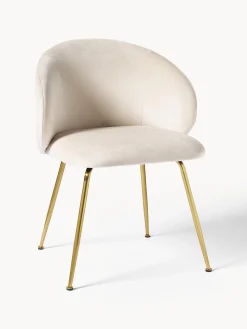 Sedia Imbottita In Velluto Luisa 2 Pz