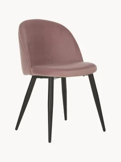 Sedia Imbottita In Velluto Amy 2 Pz