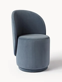 Sedia Imbottita In Velluto Zeyno