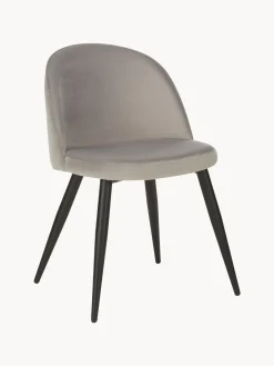 Sedia Imbottita In Velluto Amy 2 Pz