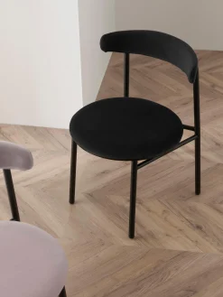 Sedia Imbottita In Velluto Doggi 2 Pz