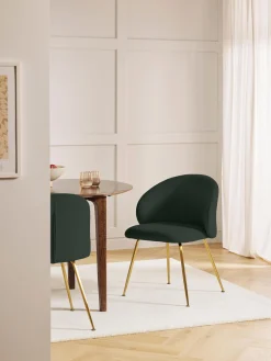 Sedia Imbottita In Velluto Luisa 2 Pz