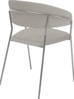 Sedia Imbottita In Velluto Belle 2 Pz