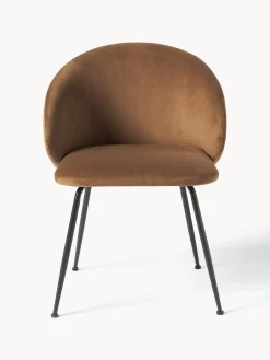 Sedia Imbottita In Velluto Luisa 2 Pz