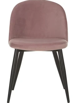 Sedia Imbottita In Velluto Amy 2 Pz