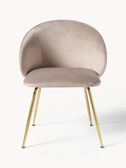 Sedia Imbottita In Velluto Luisa 2 Pz