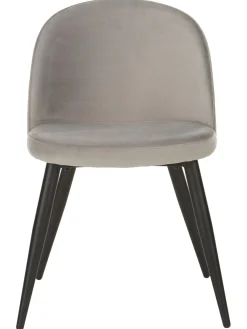 Sedia Imbottita In Velluto Amy 2 Pz